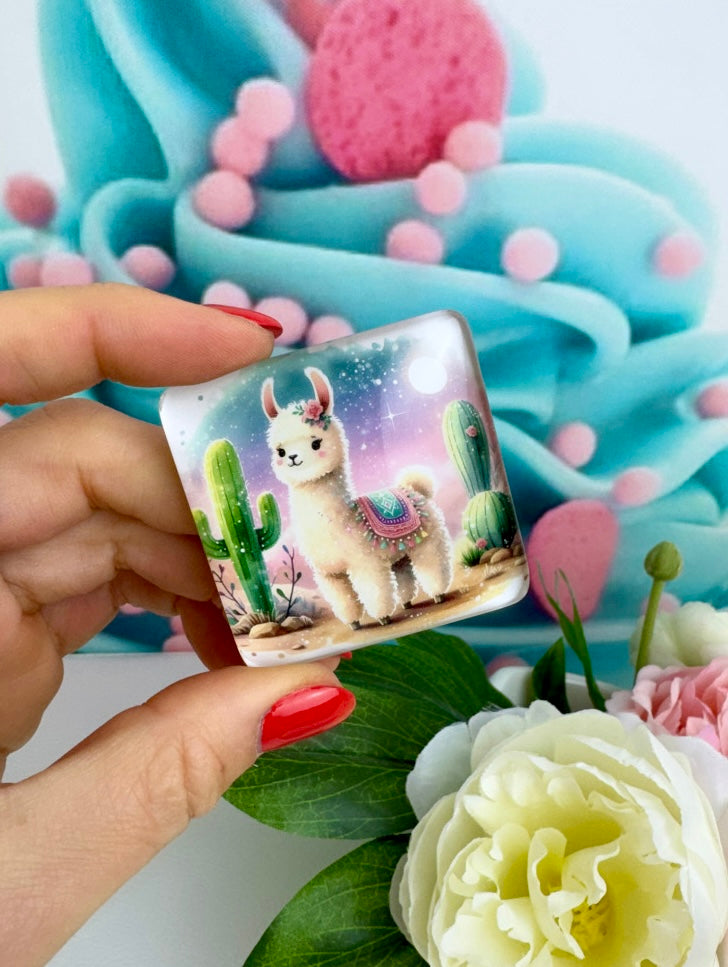 Diamond Painting Cover Minder "Lama Lara" (CM)