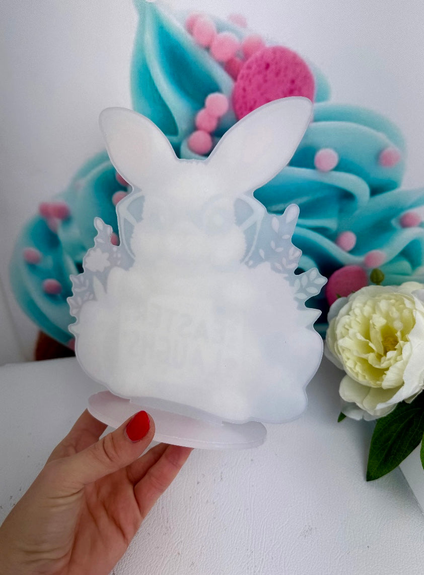 *VORVERKAUF! Diamond Painting Ostern Aufsteller "Schlauhasi" 19x20cm (O3)