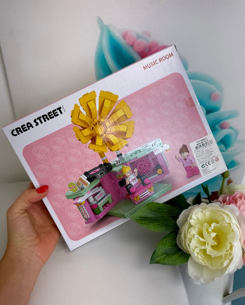 Building Blocks - "Music Room" - Klemmbausteine (1Set)