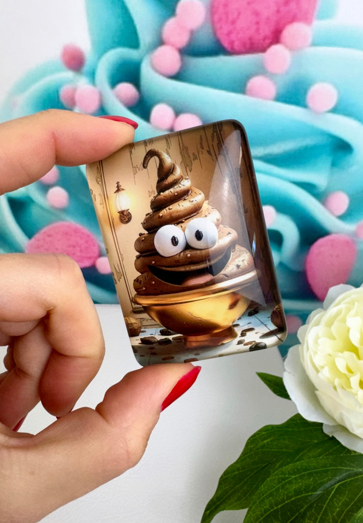 Diamond Painting Cover Minder "Happy Shit" (CM)