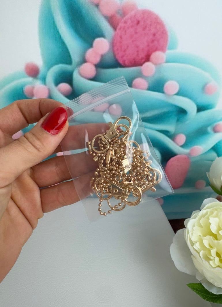 Diamond Painting Schlüsselanhänger "Seepferdchen" 8 Stück Anhänger