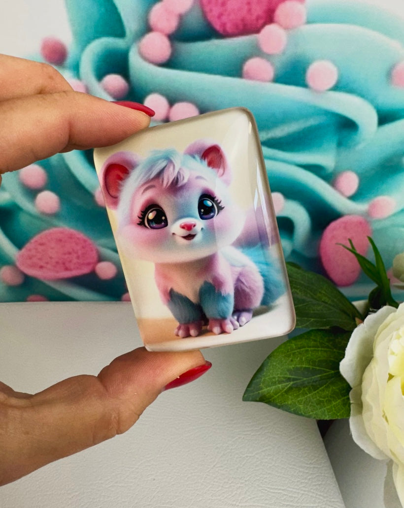 Diamond Painting Cover Minder Samtpfötchen "Bella" (CM)