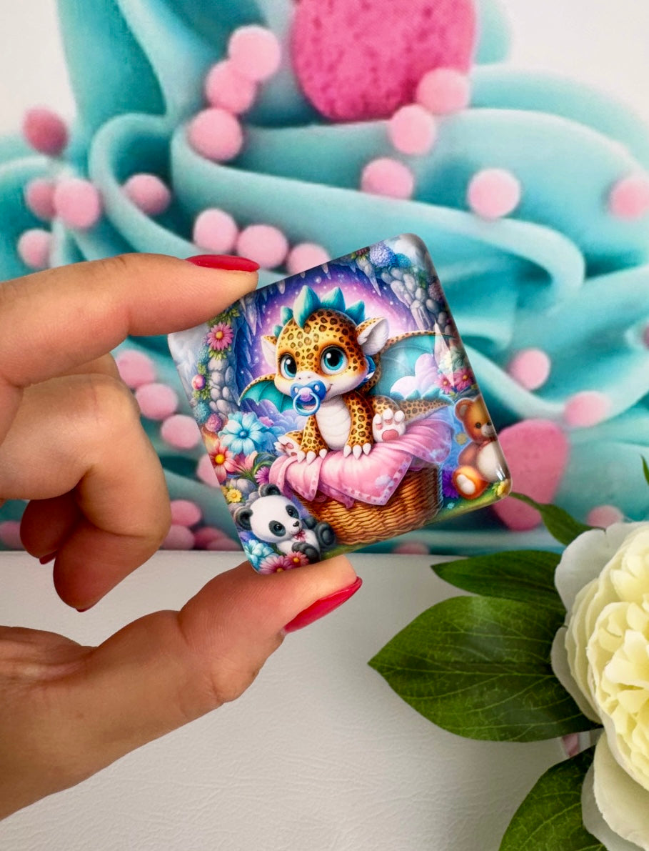 Diamond Painting Cover Minder Dino-Baby "Lilo" (CM)