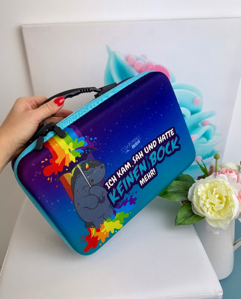 Diamond Painting GRUMMELEINHORN Koffer für Steine - 120 Aufbewahrungsdosen