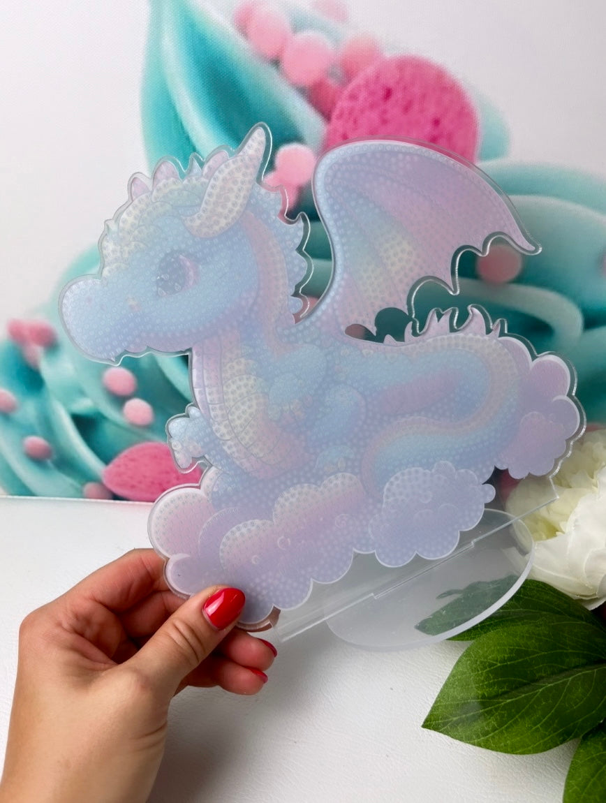 Diamond Painting Aufsteller "Rainbow-Dragon" D4
