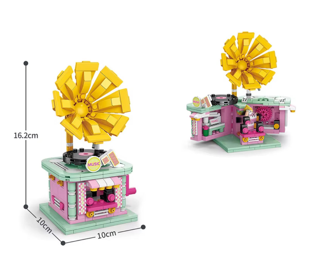 Building Blocks - "Music Room" - Klemmbausteine (1Set)