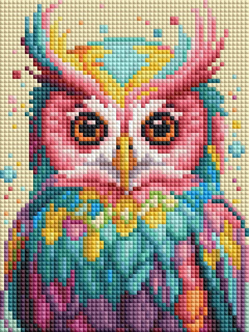 Diamond Painting TiniSchnickschnack Mini Bild "Eule" 15x20cm (Full Feenstaub) TSS-785