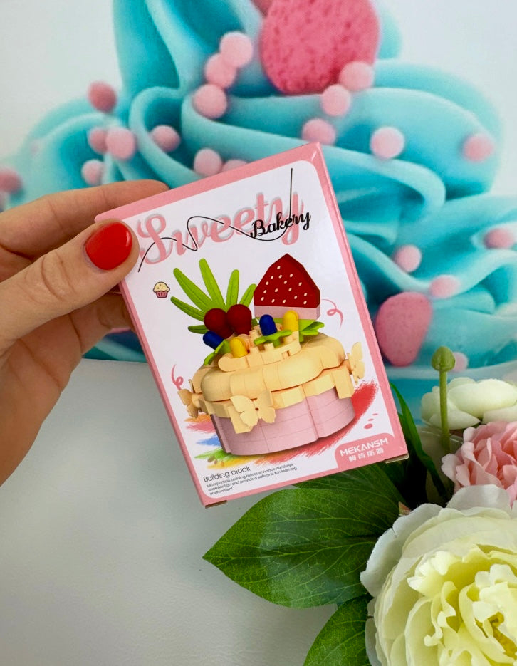Mini Building Blocks - "Sweet Cakes" - Klemmbausteine (6Sets) KB23