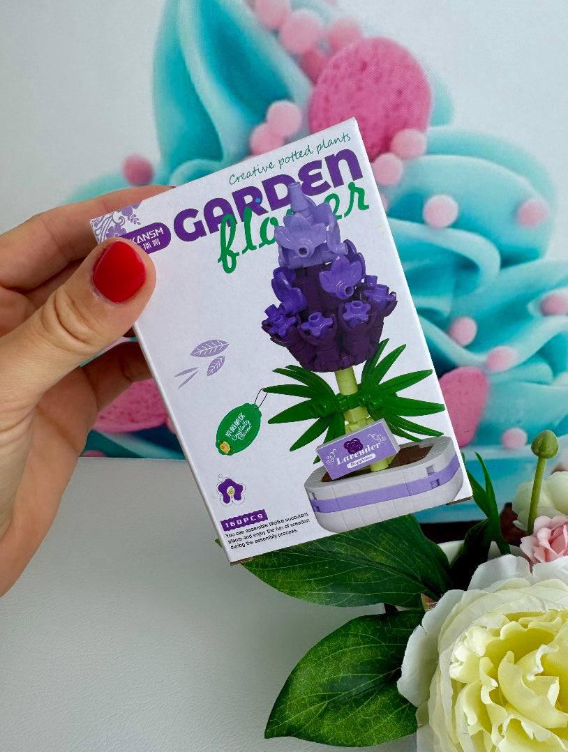 Mini Building Blocks - "Blümchen" - Klemmbausteine (9Sets)