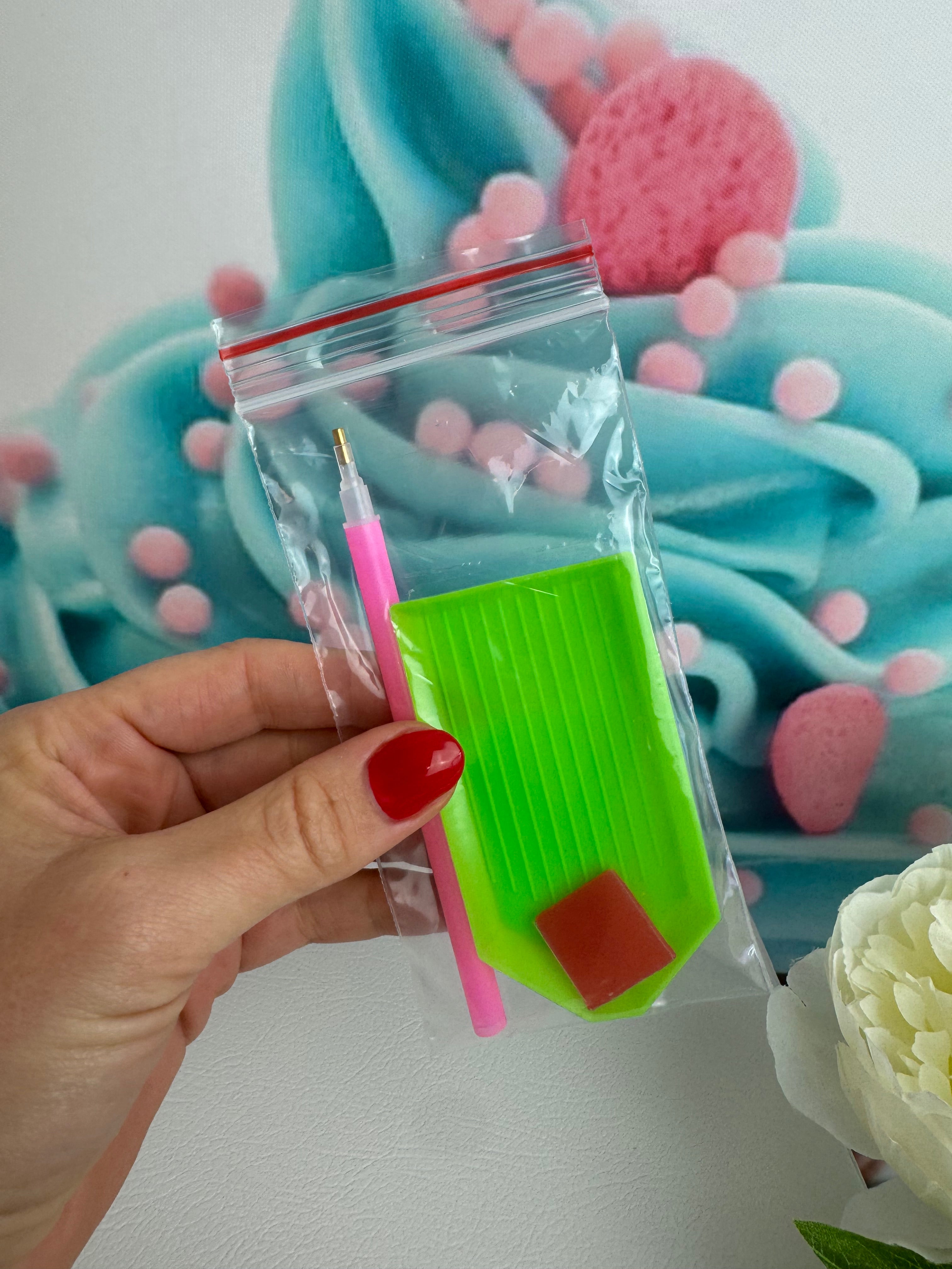 Diamond Painting Sticker Set "Schnubbi-Clique" 8 Stück (ST-09)