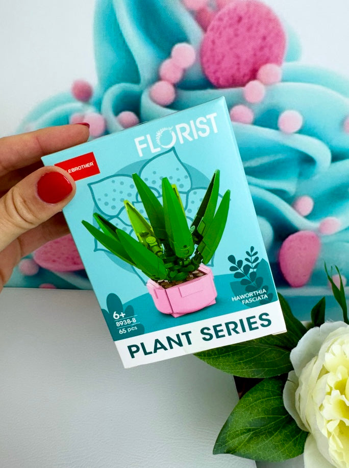 Mini Building Blocks Bundle - "Kakteen" - Klemmbausteine (12Sets)