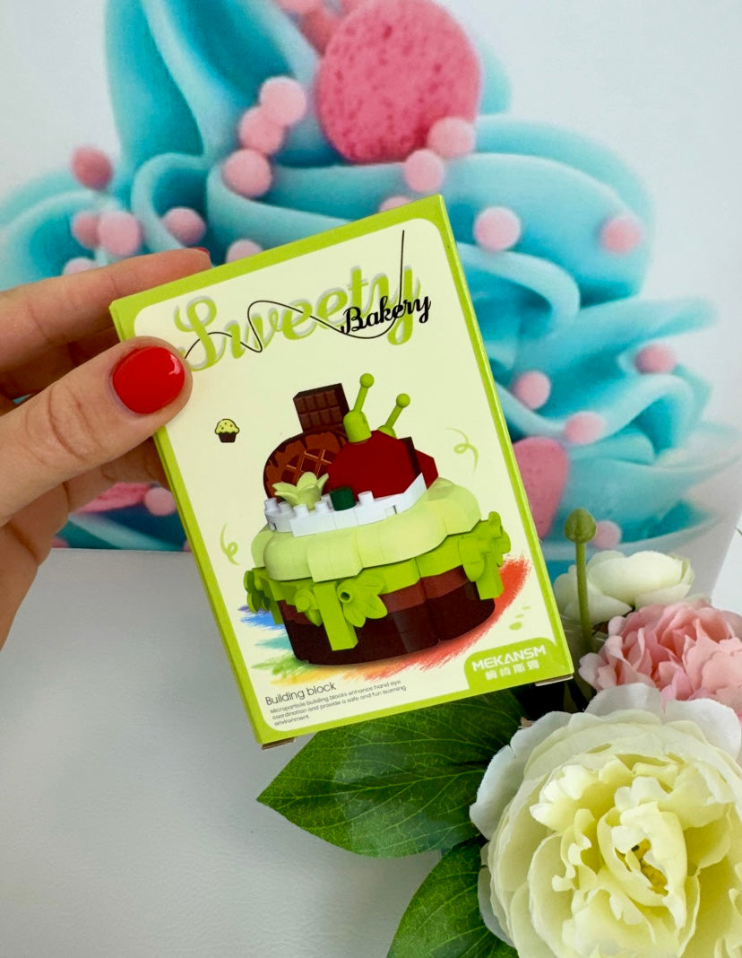 Mini Building Blocks - "Sweet Cakes" - Klemmbausteine (6Sets) KB23