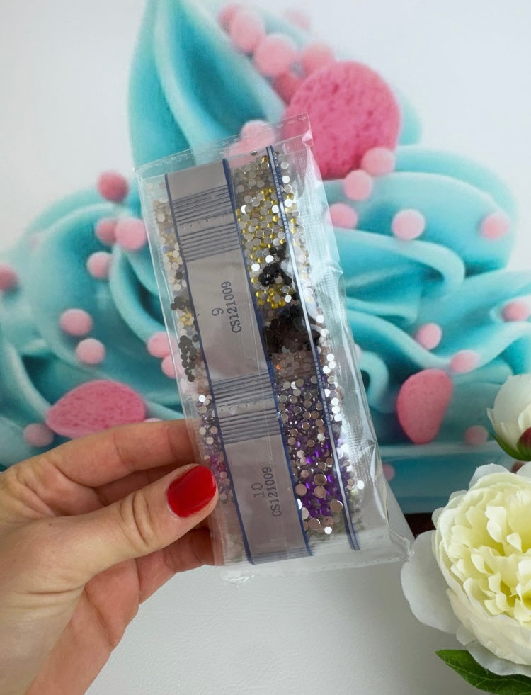 Diamond Painting Schlüsselanhänger "Seepferdchen" 8 Stück Anhänger