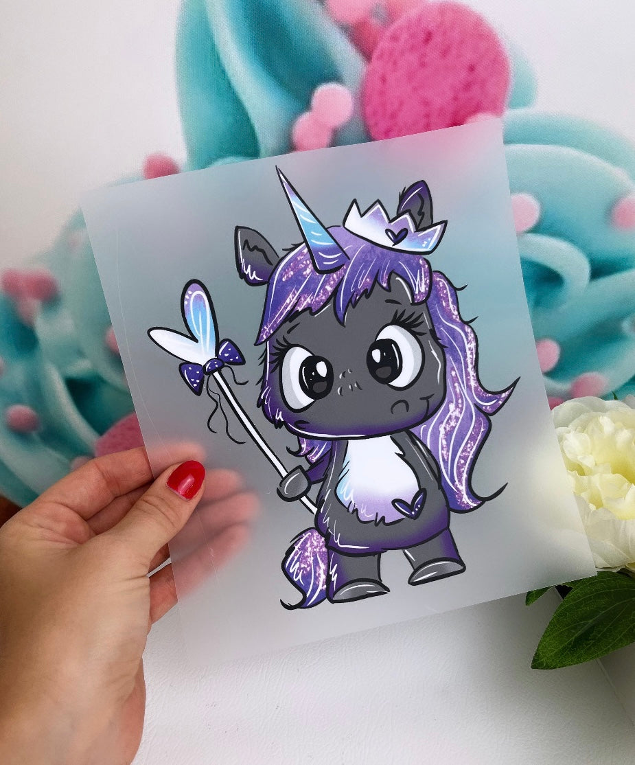 Tinischnickschnack Bügelbild Schnubbi "Princess-Unicorn" BB5