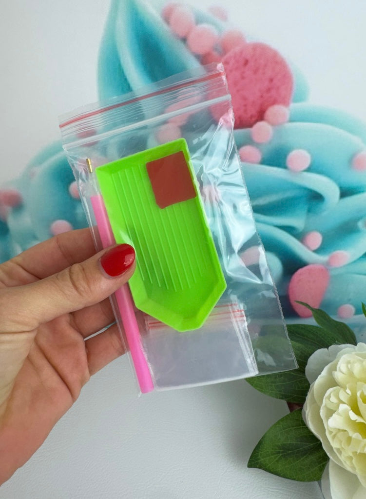 Diamond Painting XMAS Anhänger "Eichhörnchen" 23x24cm (AH226)