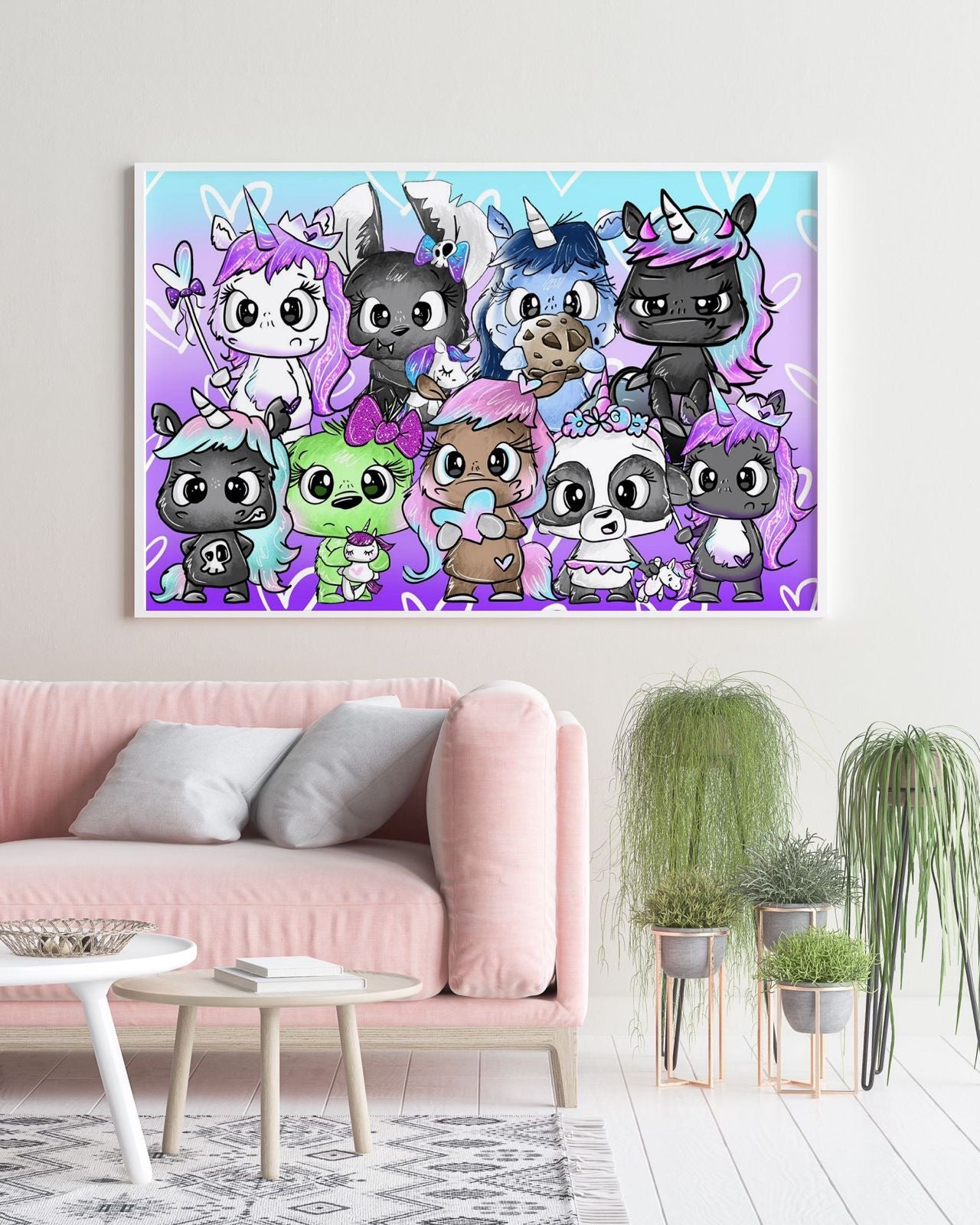 Diamond Painting Bild "Schnubbi-Wimmelbild" von Schnubbirella 50x70cm (inkl. Fairy Dust)