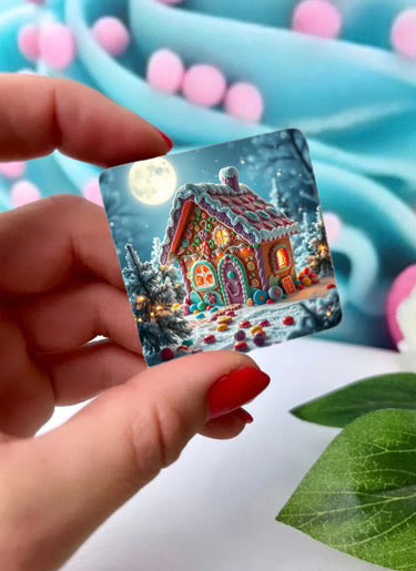 *VORVERKAUF! Diamond Painting Cover Minder "Lebkuchenhaus" (CM)