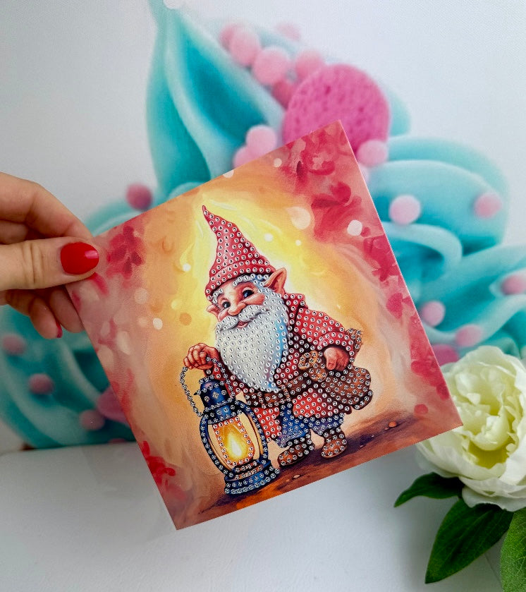 Diamond Painting "XMAS-Grußkarten" 8er Set (K29)