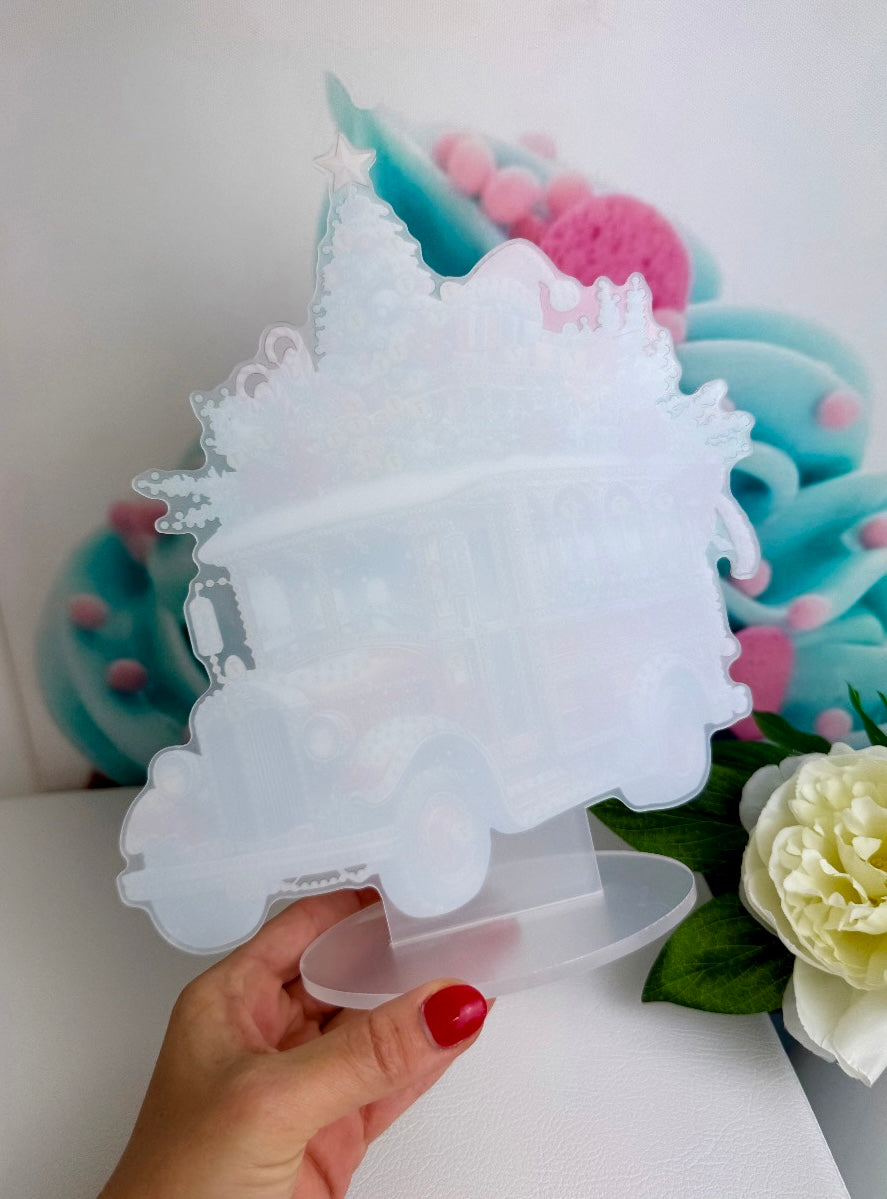 Diamond Painting XMAS Aufsteller "Weihnachtstruck" 22x23cm (AH206)