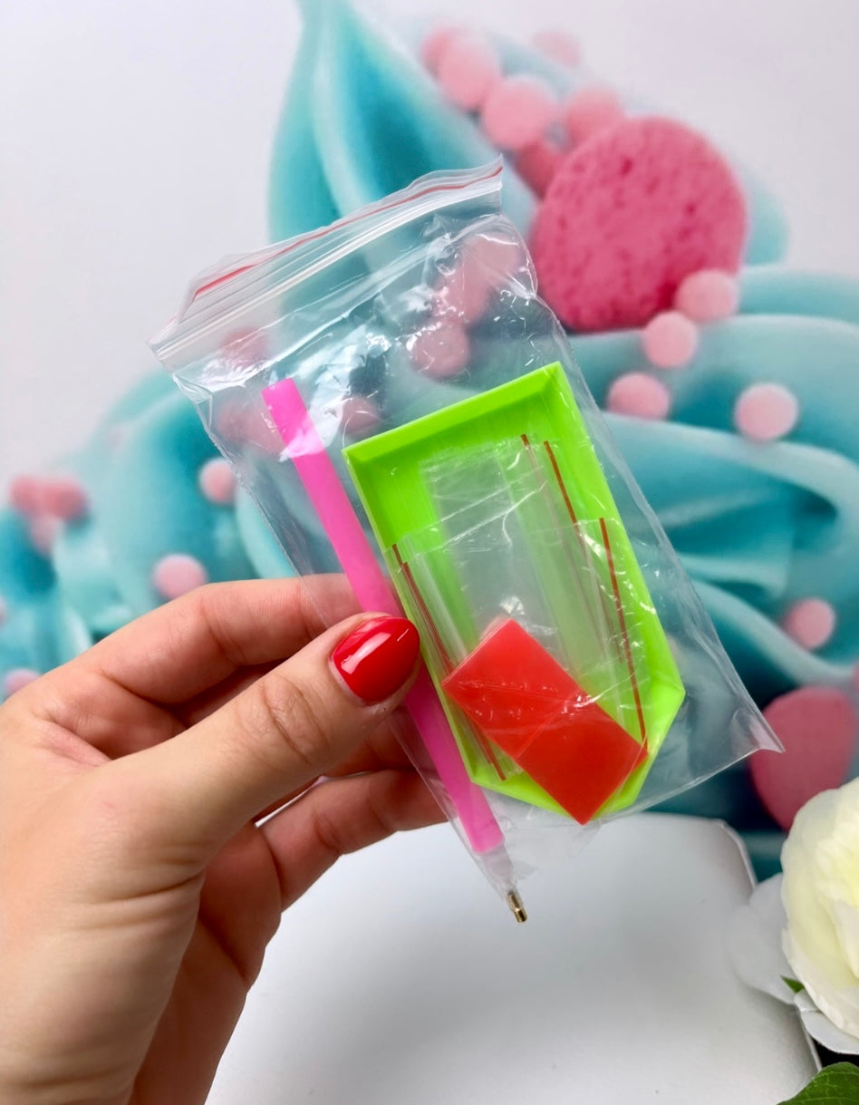 Diamond Painting "XMAS-Grußkarten" 8er Set (K29)