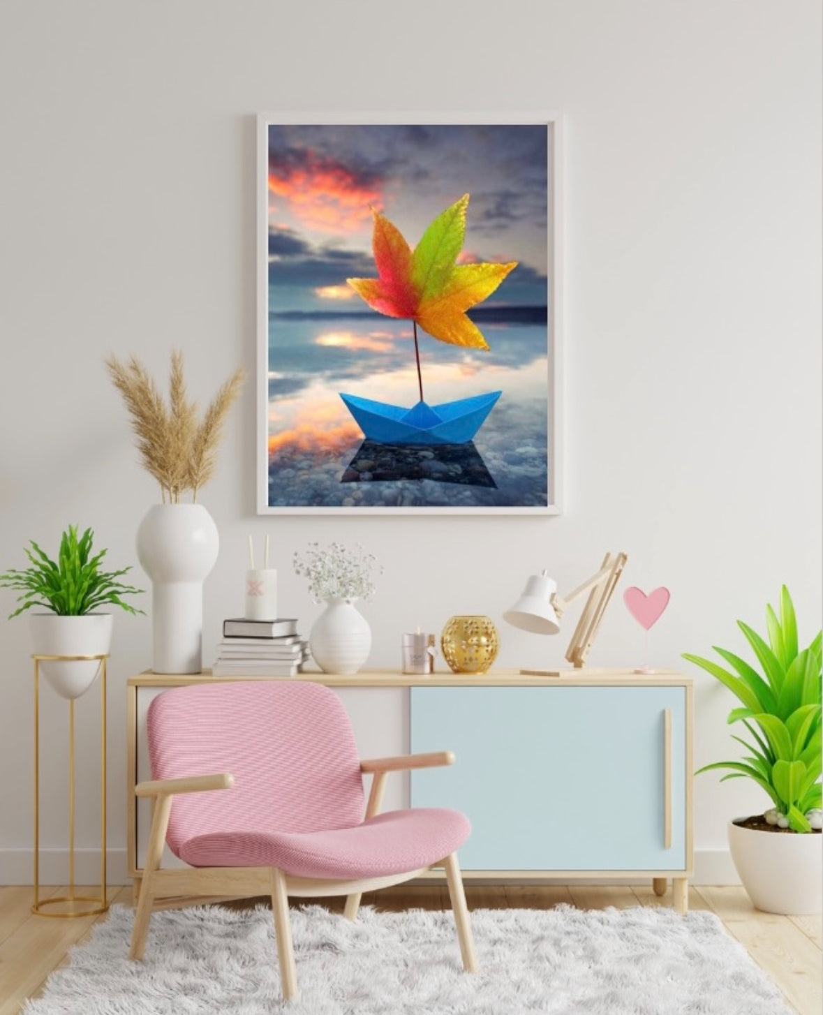 Diamond Painting Tinischnickschnack Bild  „Herbstklopfen" 50x70cm (inkl. Metallic) TSS-546