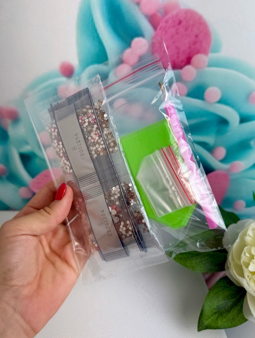 Diamond Painting XMAS Aufsteller "Lebkuchenhaus" 21x24cm (AH204)