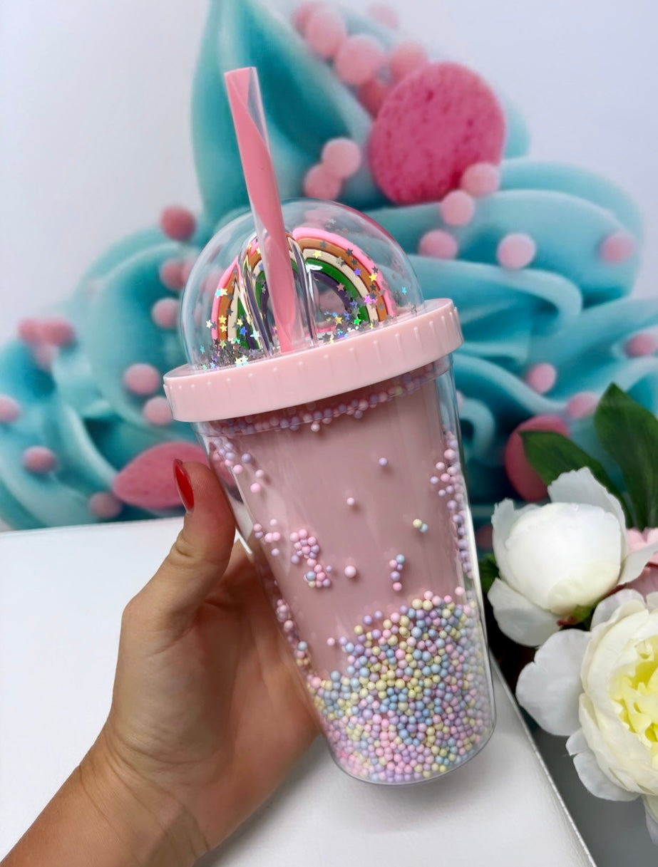 Tinischnickschnack "Fantasy-Rainbow" Cup - To Go Becher 470ml