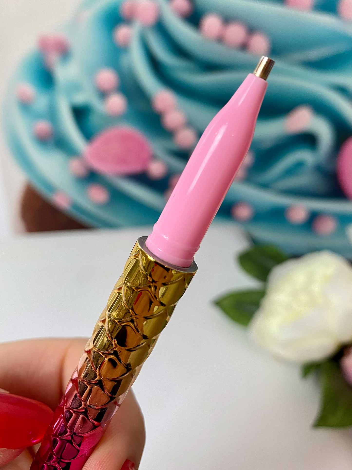 Diamond Painting Stift „Fischflosse“