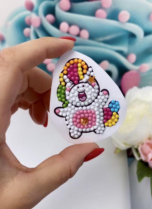 Diamond Painting Sticker Set „Rainbow Unicorn“