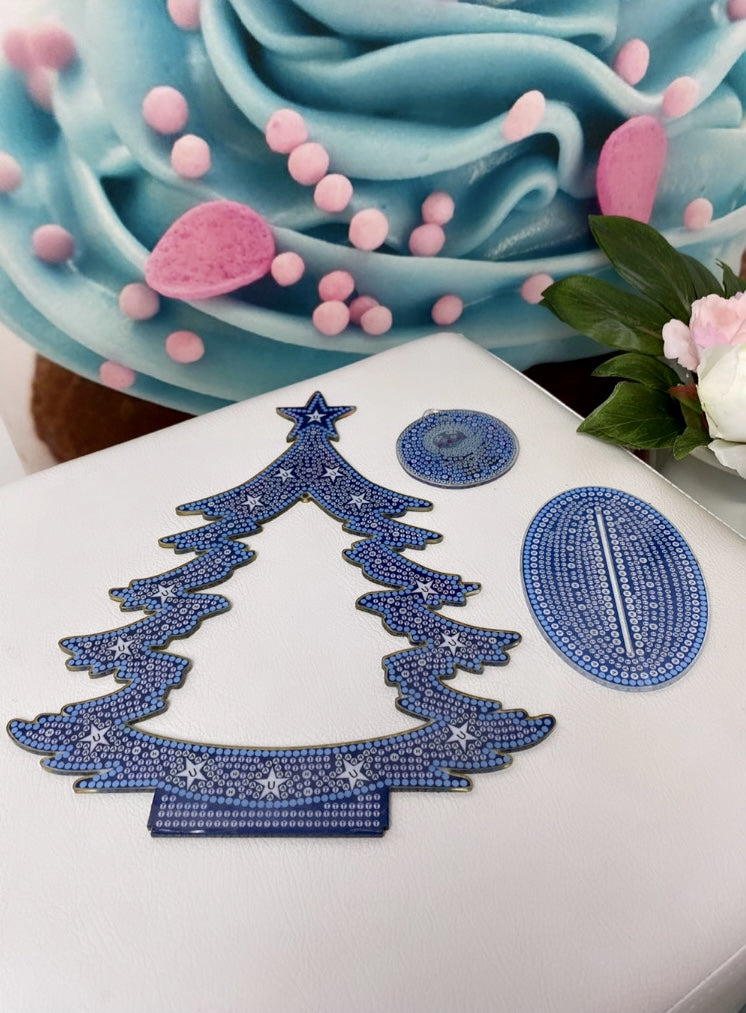 Diamond Painting X-MAS "Weihnachtsbaum" (nachtleuchtende Steine) 033