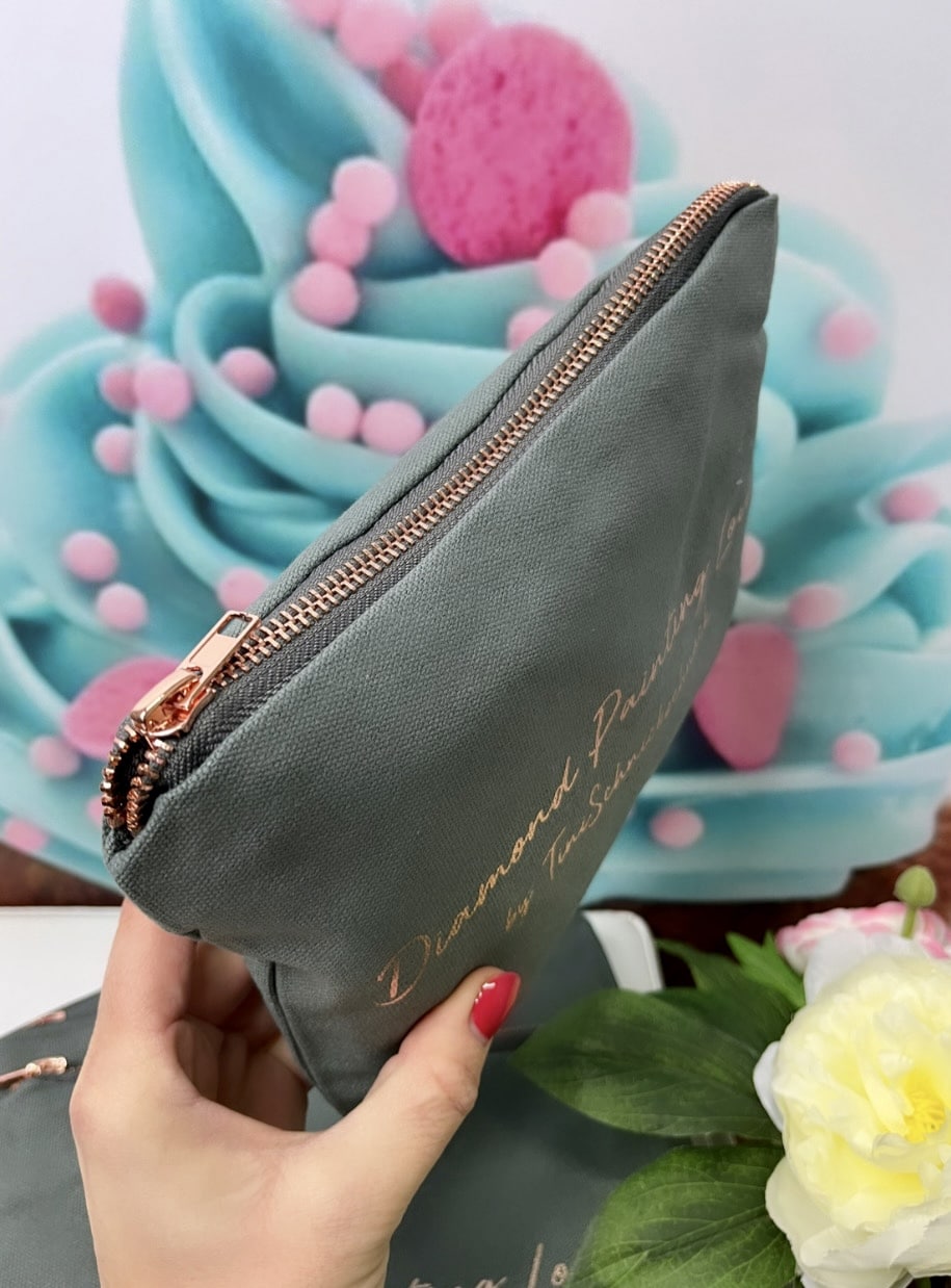Diamond Painting Tasche "Diamond Painting Lover" (grau)