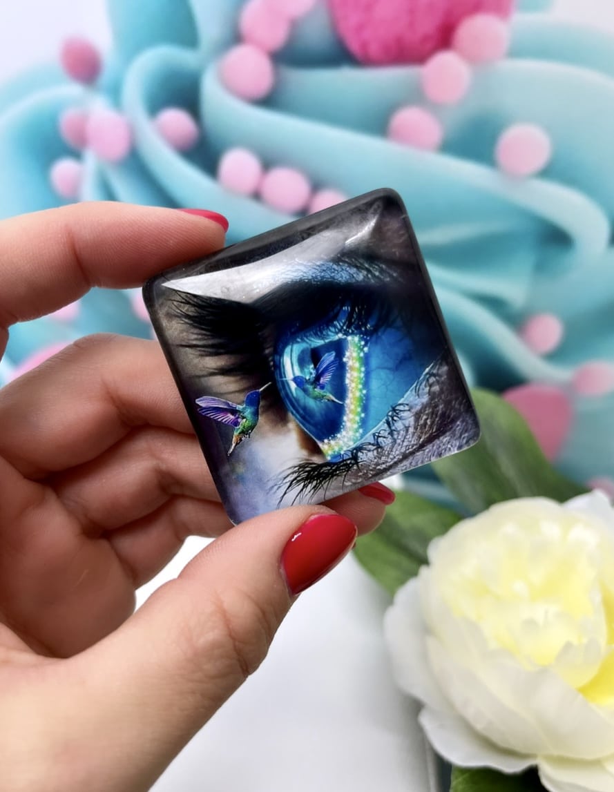 Diamond Painting Cover Minder "Augenblick" (CM)