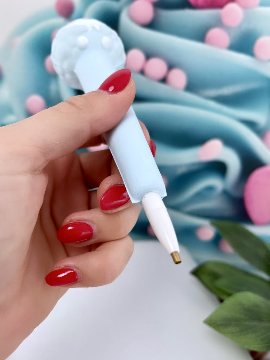 Diamond Painting (oder Fineliner) - Squishy Stifte "Schäfchen"