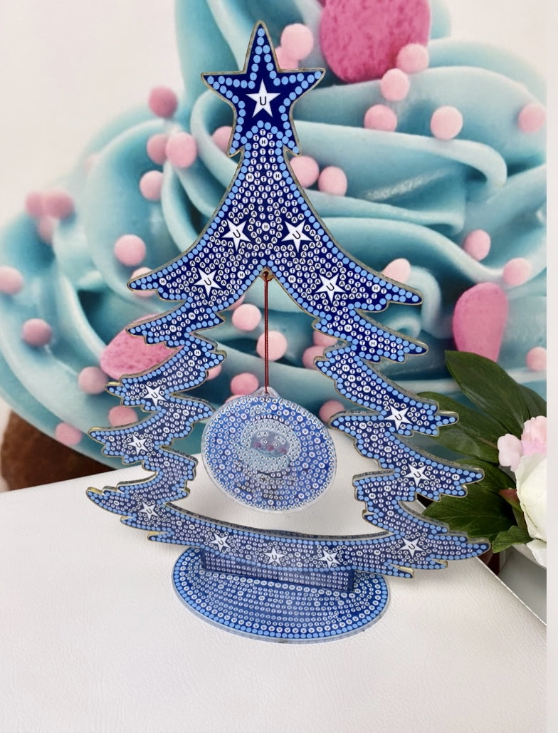 Diamond Painting X-MAS "Weihnachtsbaum" (nachtleuchtende Steine) 033