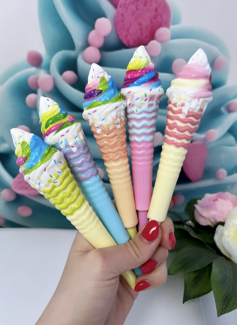 Diamond Painting "IceCream" Squishy Stifte