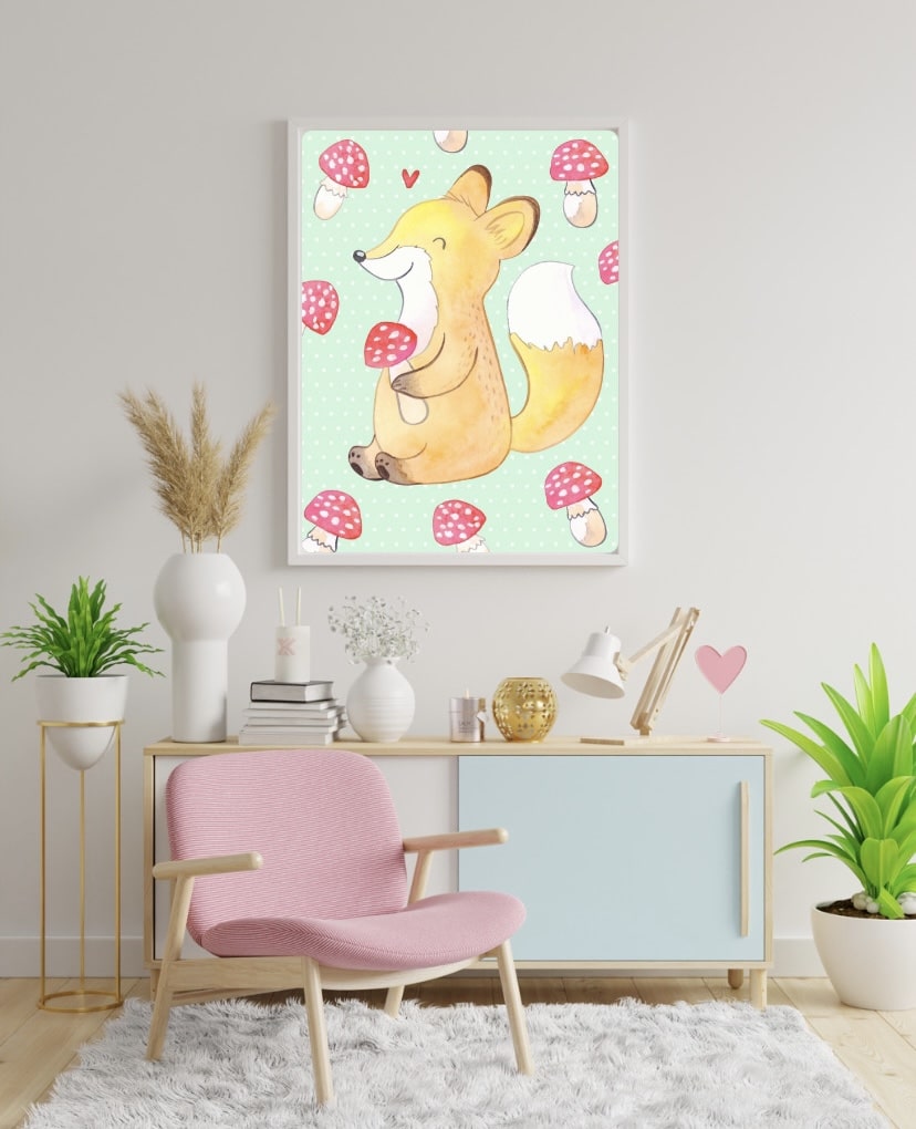 Diamond Painting Bild "Fuchs" 30x40cm TiniSchnickschnack meets Mr. & Mrs Panda