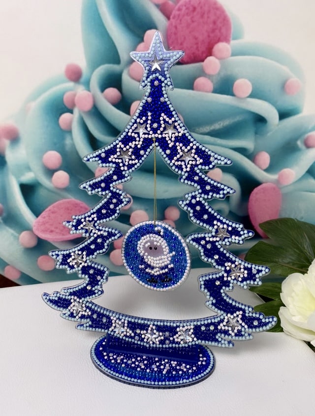 Diamond Painting X-MAS "Weihnachtsbaum" (nachtleuchtende Steine) 033