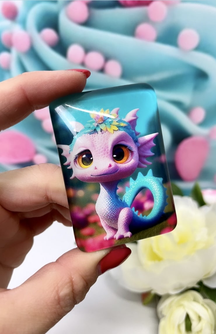 Diamond Painting Cover Minder Drache "Fine" (CM)