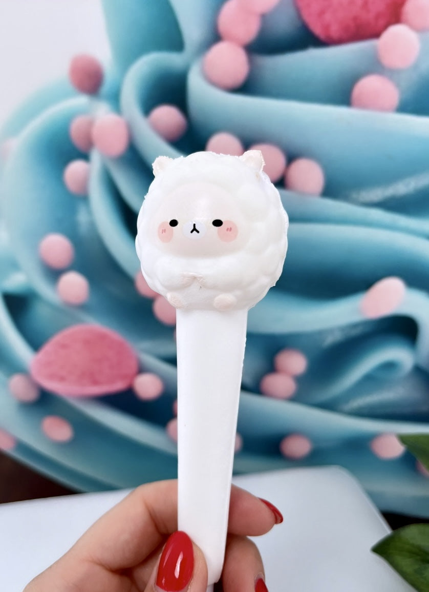 Diamond Painting (oder Fineliner) - Squishy Stifte "Schäfchen"