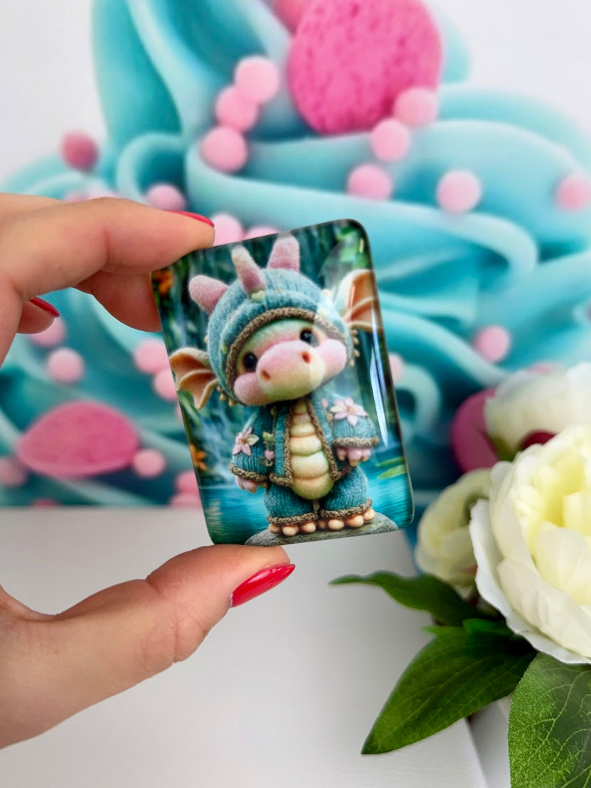 Diamond Painting Cover Minder "Drache Tauri" (CM)