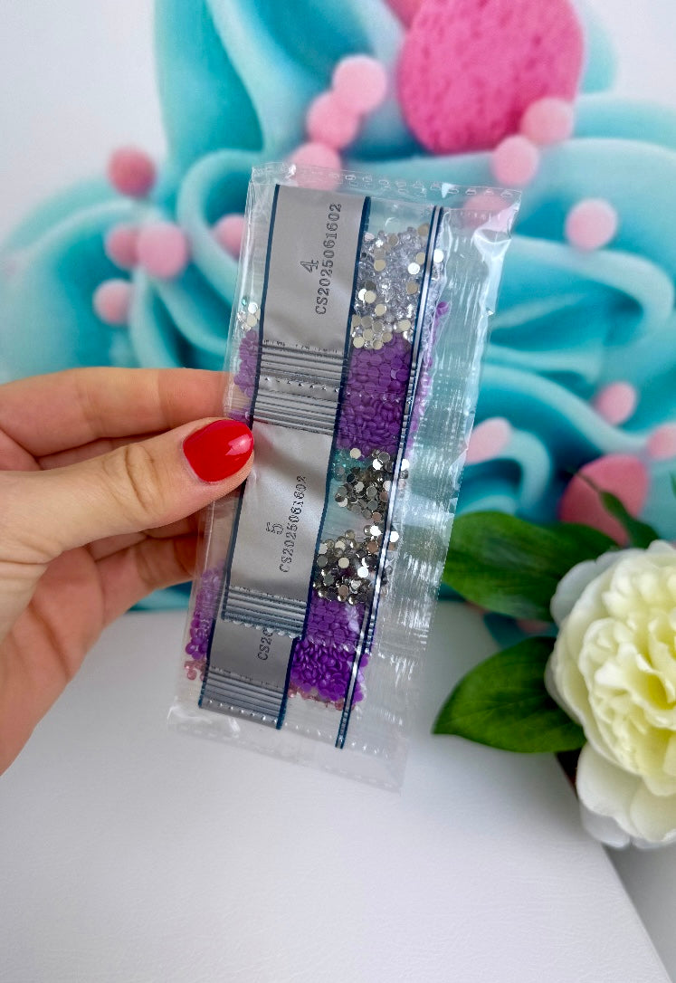 Diamond Painting Aufsteller Schnubbi Fledermaus "Herzchen" 20x20cm