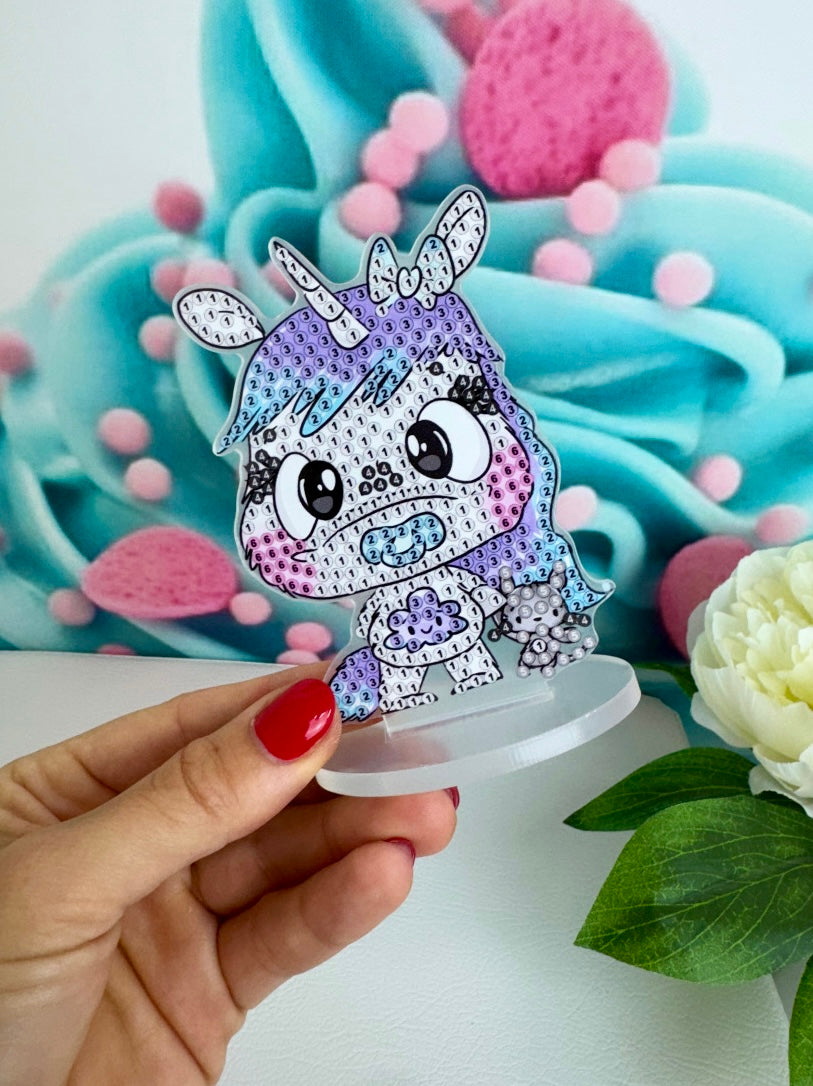 Diamond Painting Schnubbirella Fotohalter / Tischaufsteller Schnubbi "Schnullerhorn" 6x10cm (FH605)