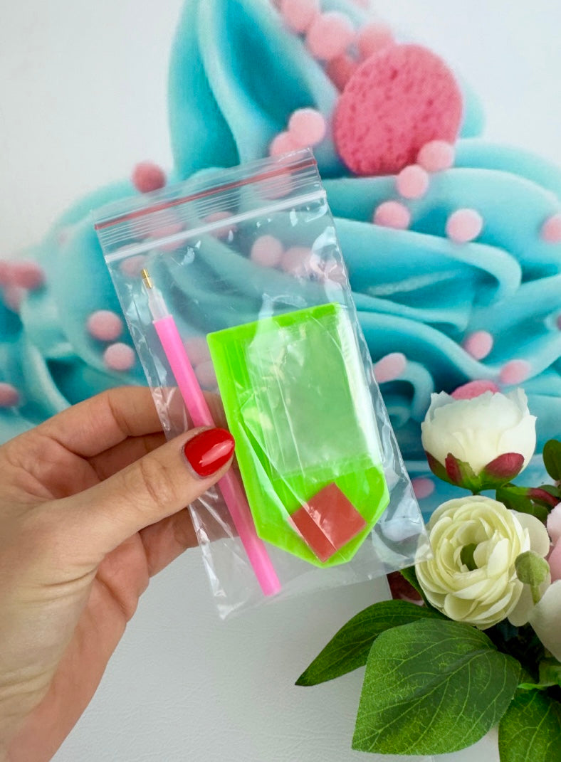 Diamond Painting "Happy Birds" Grußkarten 6er Set (K66)