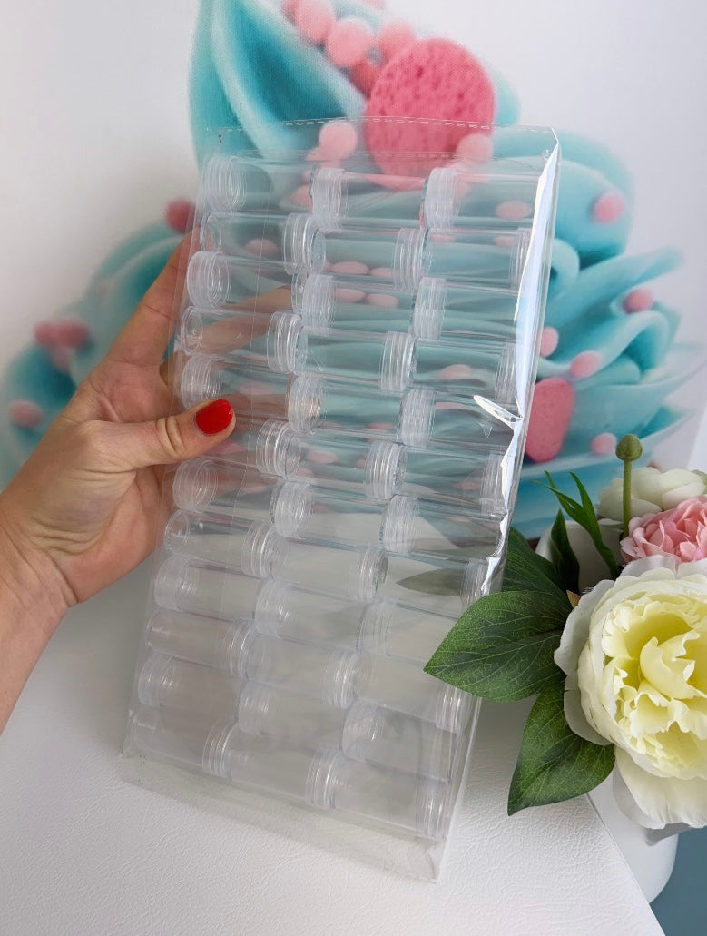 Diamond Painting -  Steinchen Dosen rund mit Deckel - (36 Dosen)