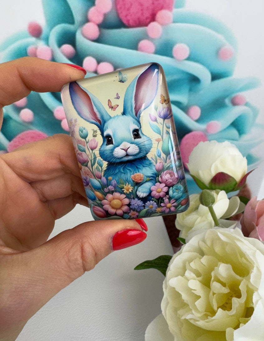 Diamond Painting Cover Minder „Flower Häschen“ (CM)