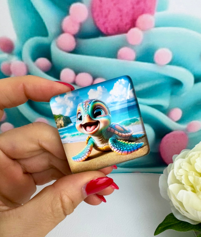 Diamond Painting Cover Minder "Timmy Turtle" (CM)