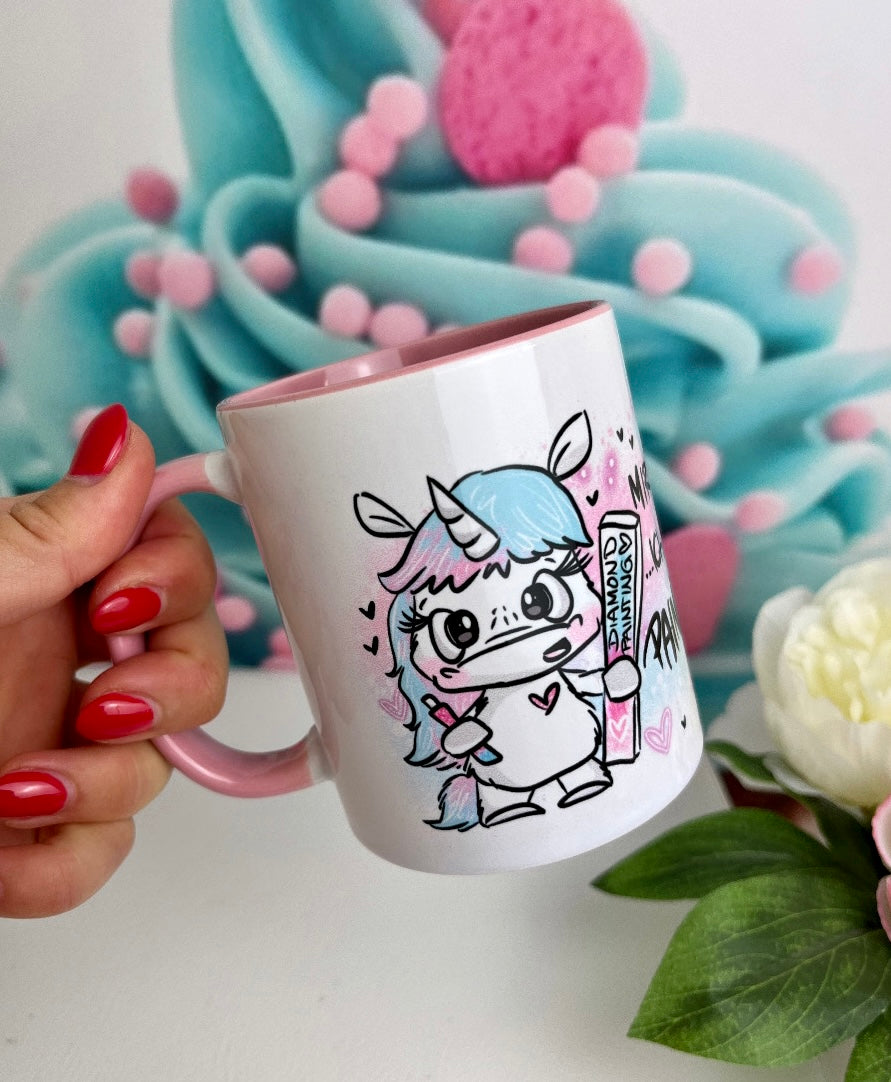 TiniSchnickschnack Schnubbi "Painting-Einhorn" - Tasse 330ml