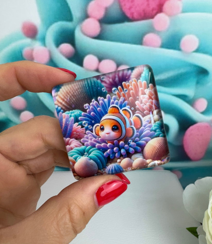 VORVERKAUF!* Diamond Painting Cover Minder Clownfisch "Cody" (CM)
