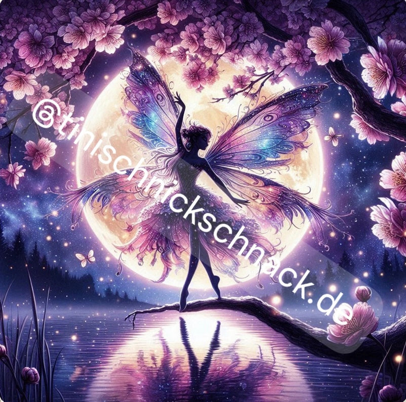 Diamond Painting Bild "Elfentanz" von AI-Artist Sandrietta_ai  60x60cm (Sondersteine-Special) TSS-572