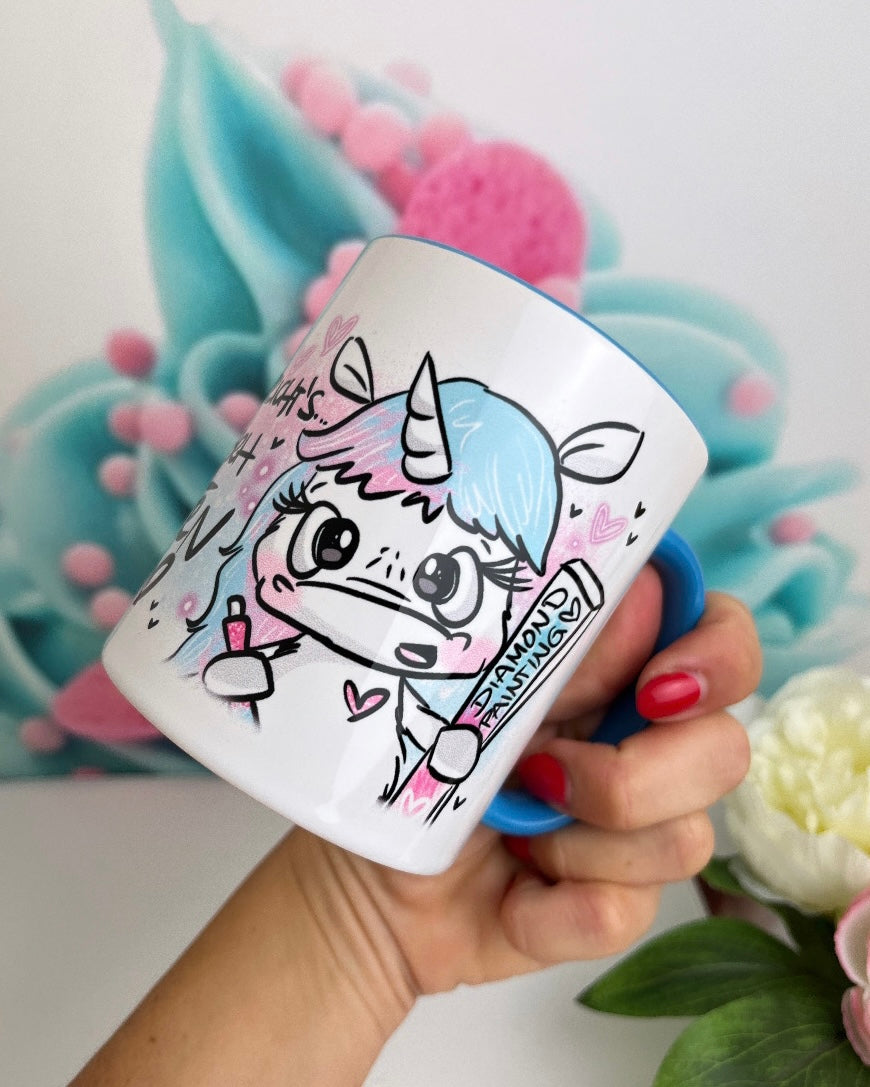 TiniSchnickschnack Schnubbi "Painting-Einhorn" - Tasse 330ml